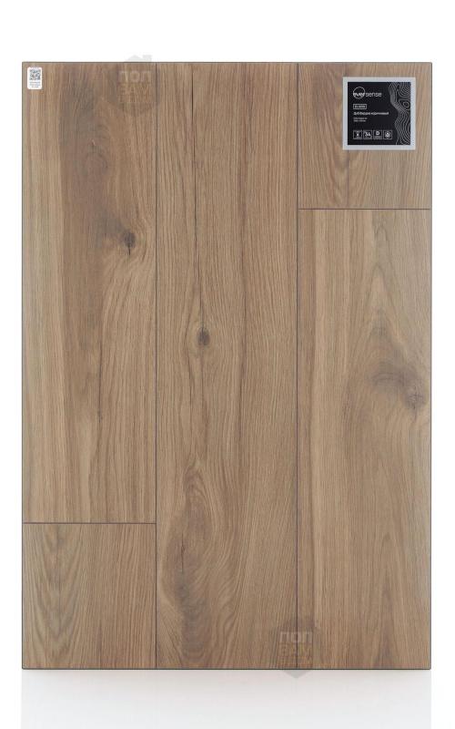 Ламинат EVER SENSE Дуб Вирдиа коричневый EL1039
